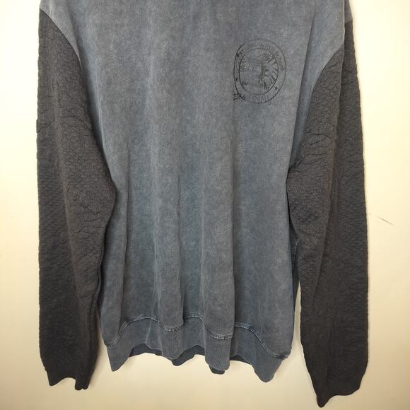 Desigual Paul Hybrid Sweatshirt w/ Knitted Sleeves - Picture 5 of 13